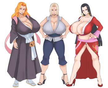 [SunnySundown] The Big Three (Bleach, Naruto, One Piece) cover