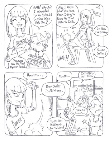 [Circe] Mattel Mania Barbie cover