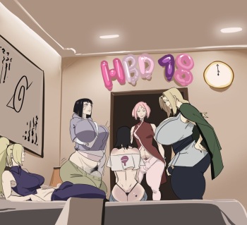 [Honeybread] Sarada Birthday Comic (ongoing) cover