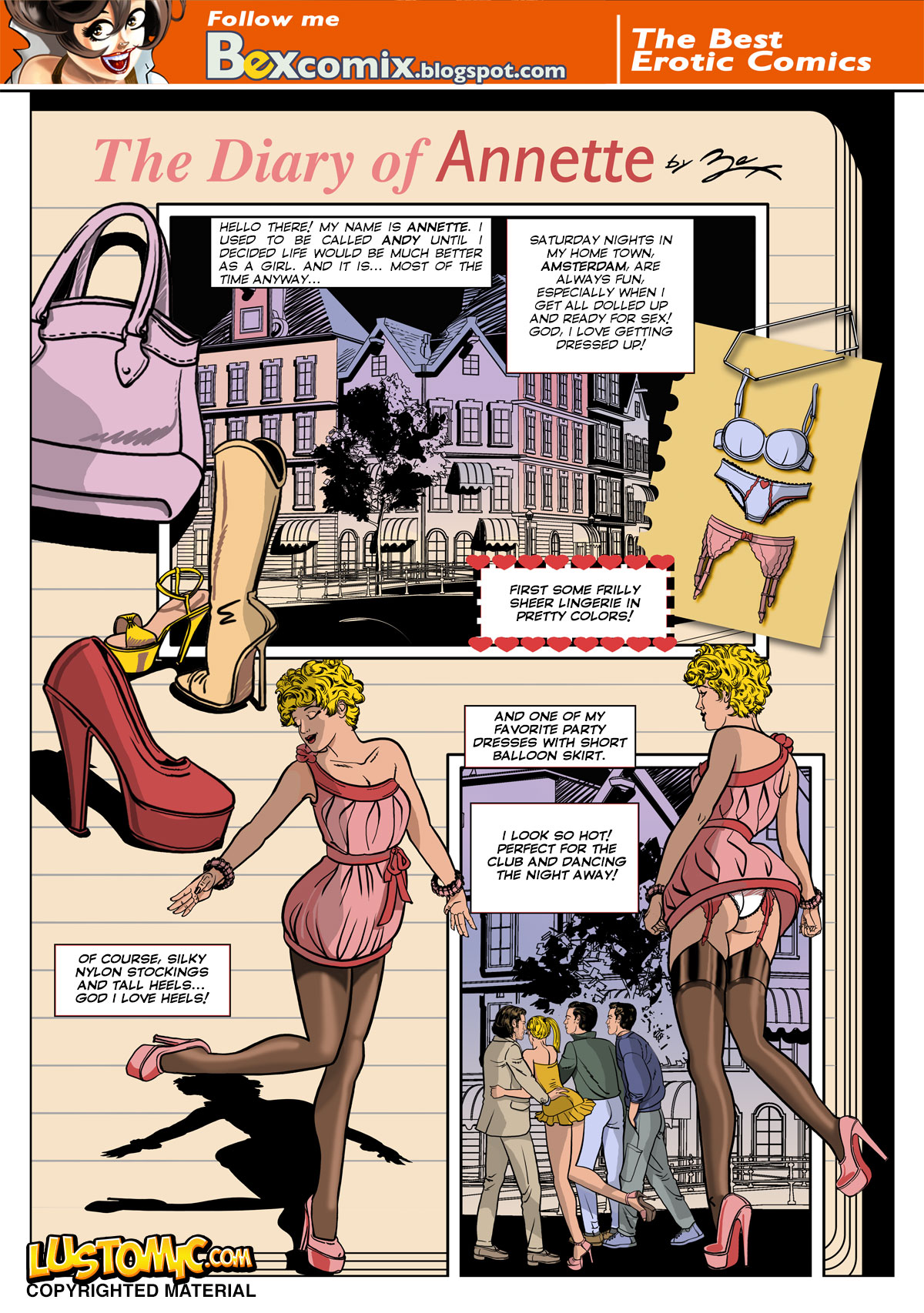 Bex. The diary of Annette page 1 full