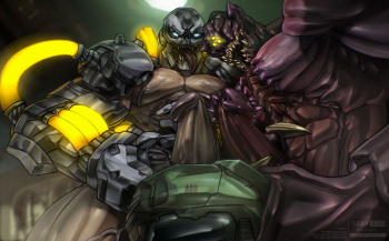 [Todex] Dread Knight + Prowler (Doom Eternal) cover