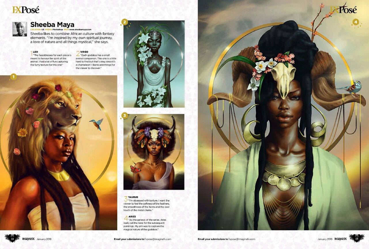 ImagineFX 2018-01 - New Ways With Colour & Light page 8 full