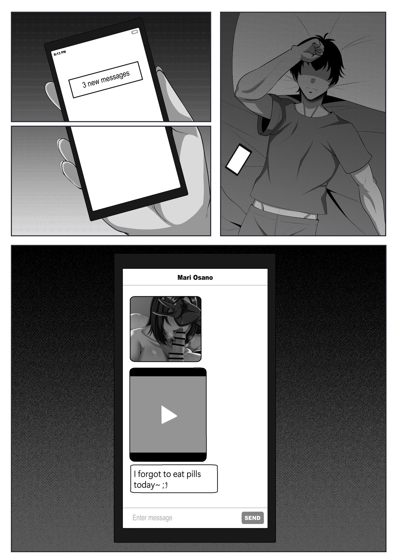 Umemaro: Mari NTR Part 2.2 page 5 full