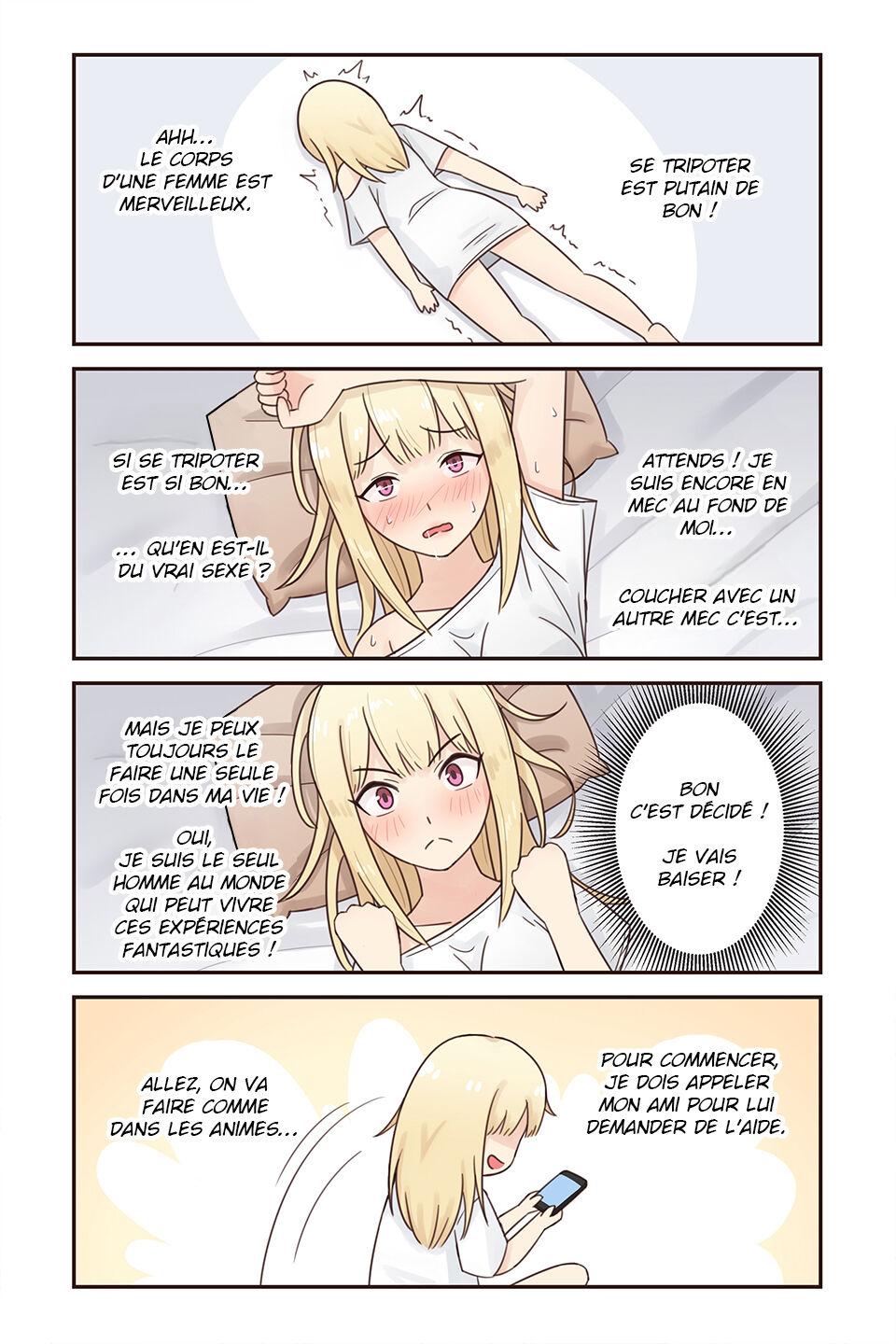 Je suis devenue une fille mais personne me baise ! #1 page 5 full