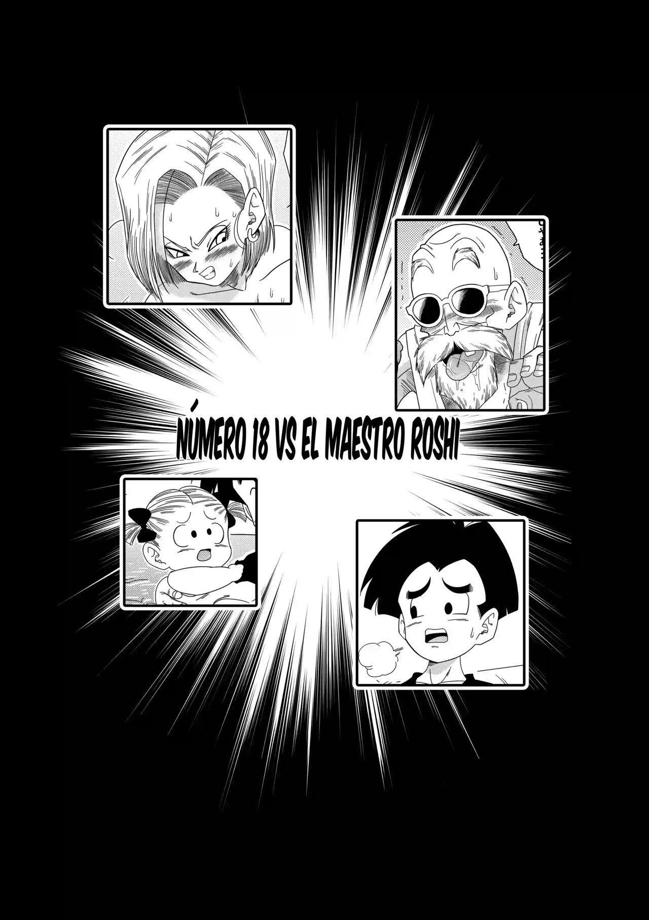 Número 18 VS el Maestro Roshi - Page 4 - Comic Porn XXX