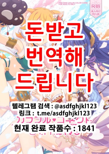 (C99) [MIDDLY (Midorinocha)] Colorful Connect 6th:Dive | 컬러풀 커넥트 6th:Dive (Princess Connect! Re:Dive) [Korean] cover