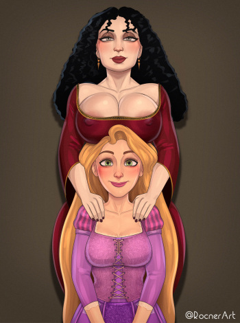 [Rocner] Mother Gothel x Rapunzel (Tangled) (Updated) cover