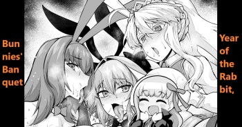 [Ankoman] Usagidoshi, Bunny-tachi no Utage | Year of the Rabbit, Bunnies Banquet (Fate/Grand Order) [English] [ArcaneTranslations] cover