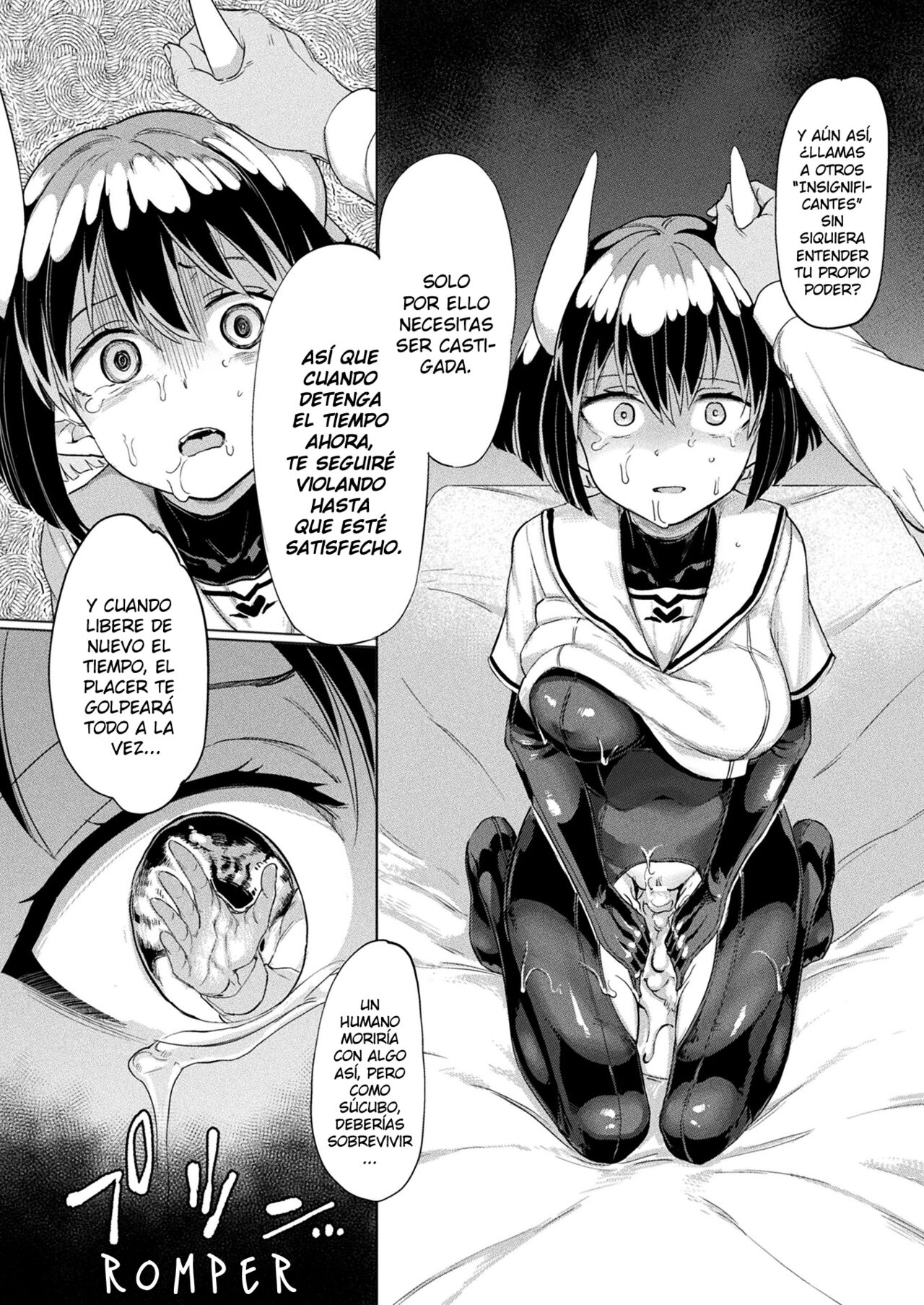 Mesugaki Succubus Tai Jikan Teishi Oji-san | Slutty Little Succubus vs Time-Stopping Mister page 10 full