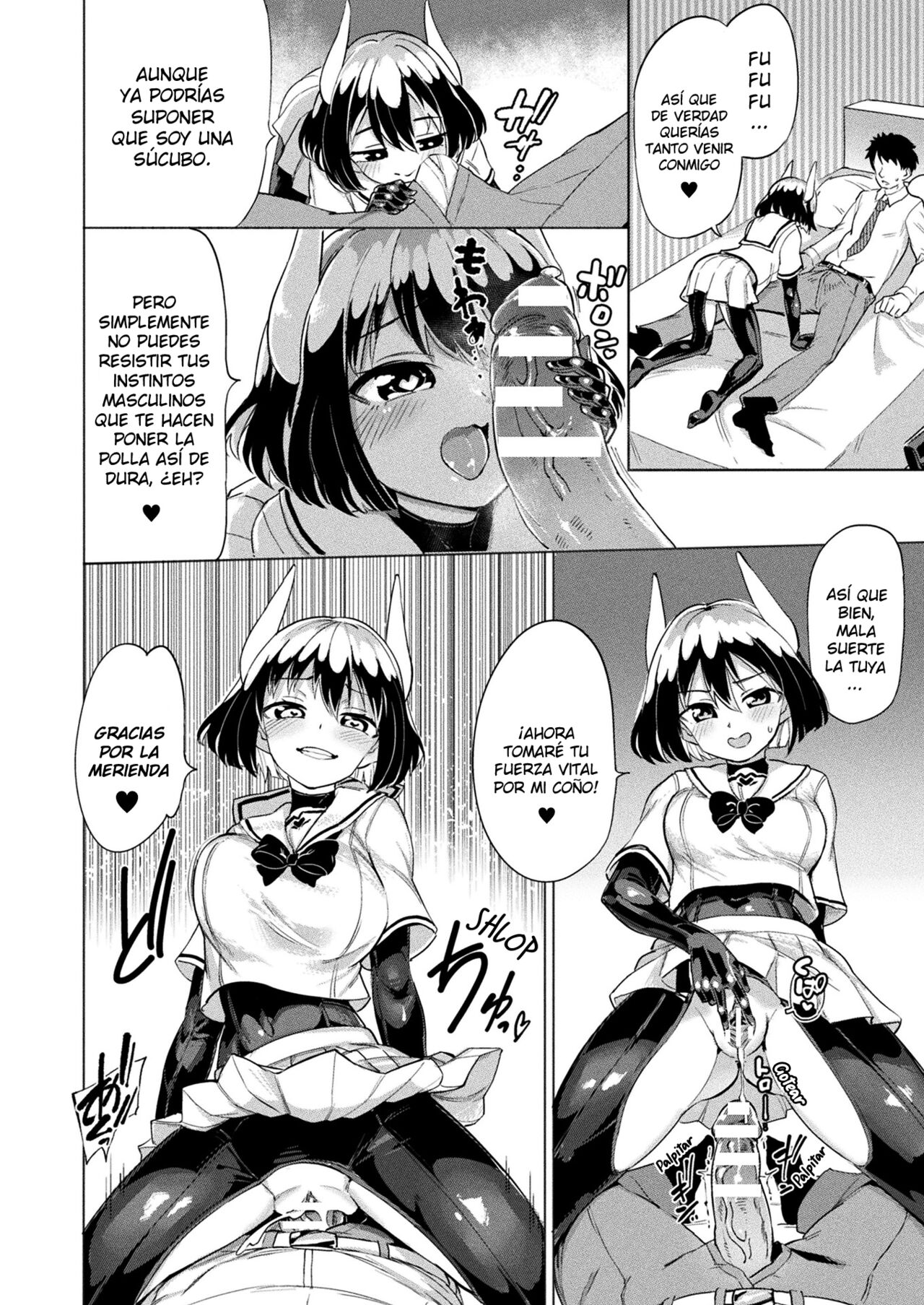 Mesugaki Succubus Tai Jikan Teishi Oji-san | Slutty Little Succubus vs Time-Stopping Mister page 2 full
