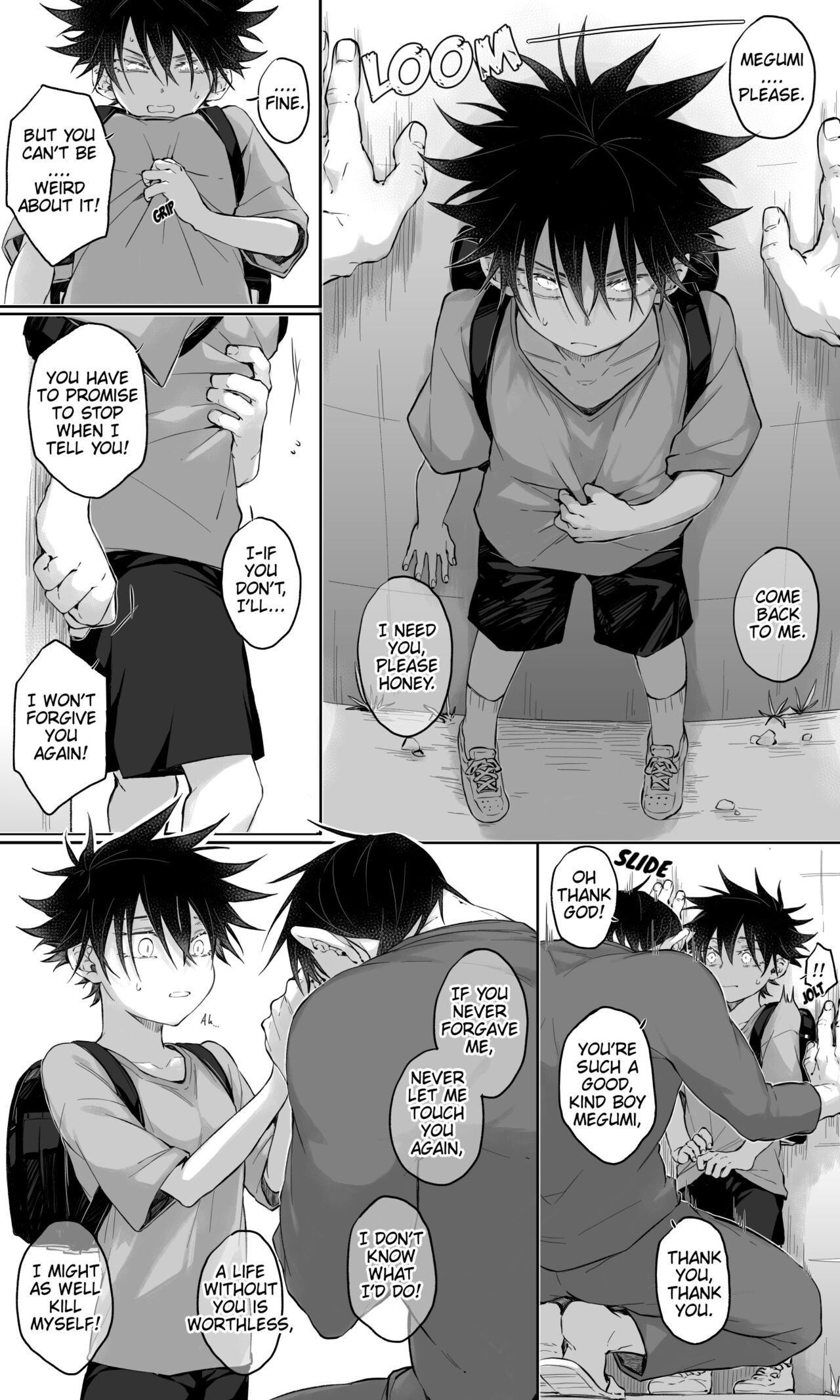 Shotagumi gets groomed and kinda kidnapped page 1 full