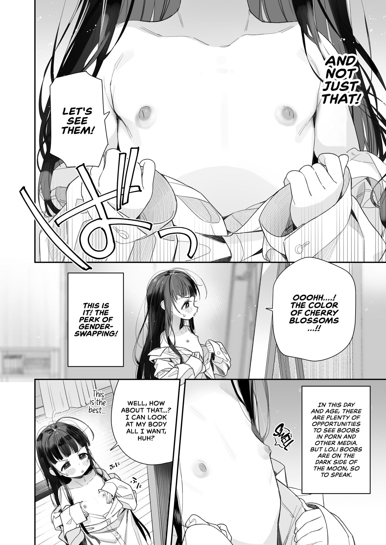 TS Loli Oji-san no Bouken Onanie Hen | The Adventures of an Old Man Who Was Gender-Swapped Into a Loli ~Masturbation Chapter~ page 7 full