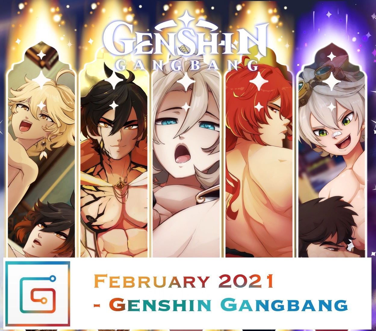Genshin Gangbang page 1 full