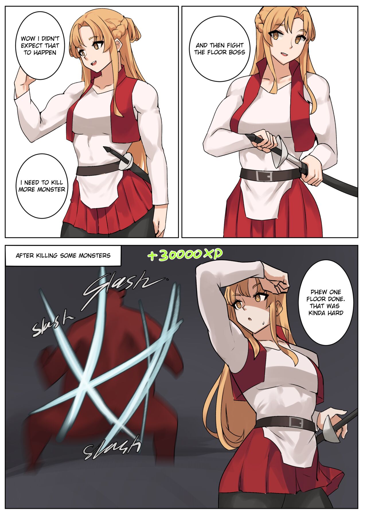 Asuna Comic page 4 full