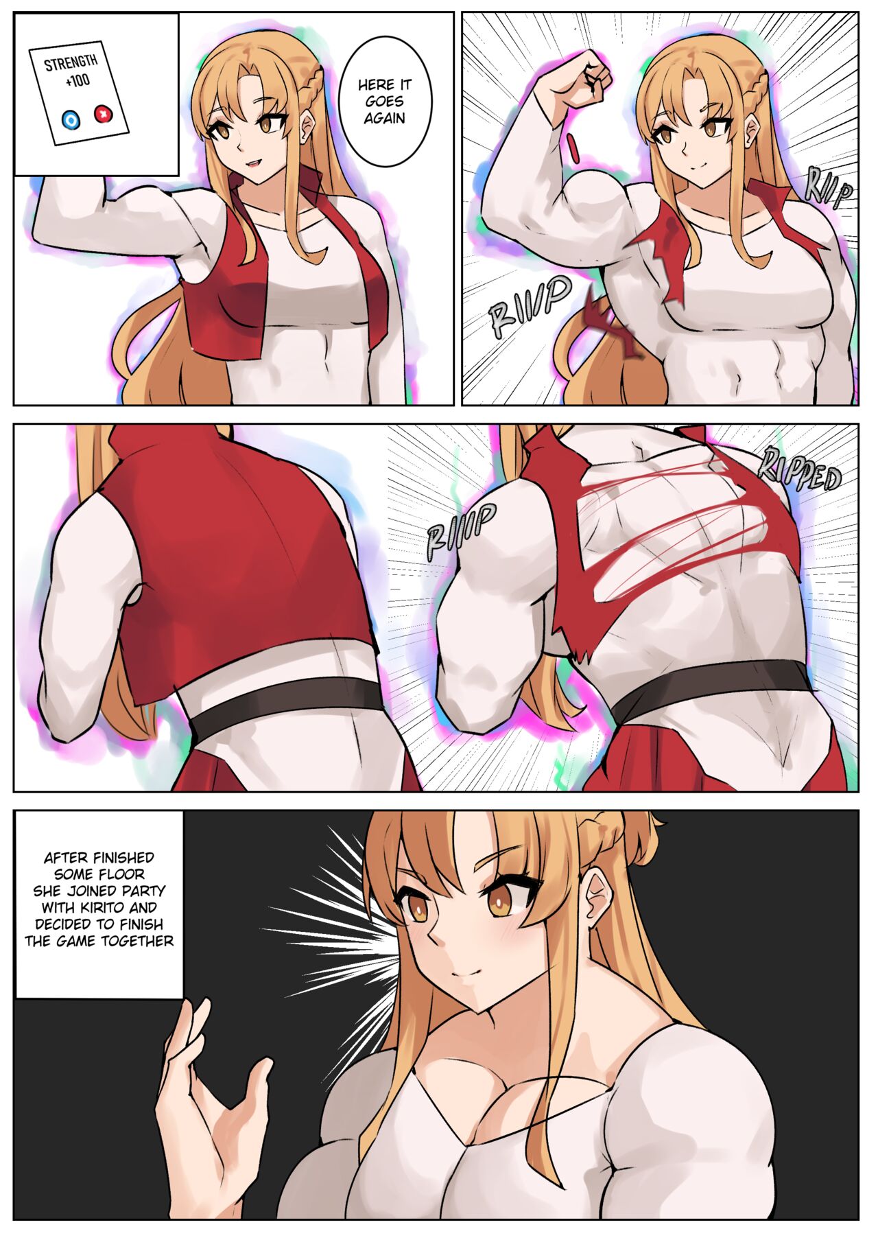 Asuna Comic page 5 full