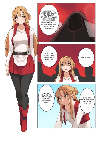 [Musctonk] Asuna Comic (Patreon) cover