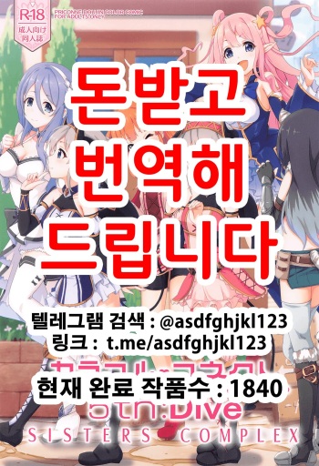 (C99) [MIDDLY (Midorinocha)] Colorful Connect 5th:Dive | 컬러풀 커넥트 5th:Dive (Princess Connect! Re:Dive) [Korean] cover