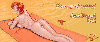 [Studio-Pirrate] FemShep pinups (Mass Effect) cover