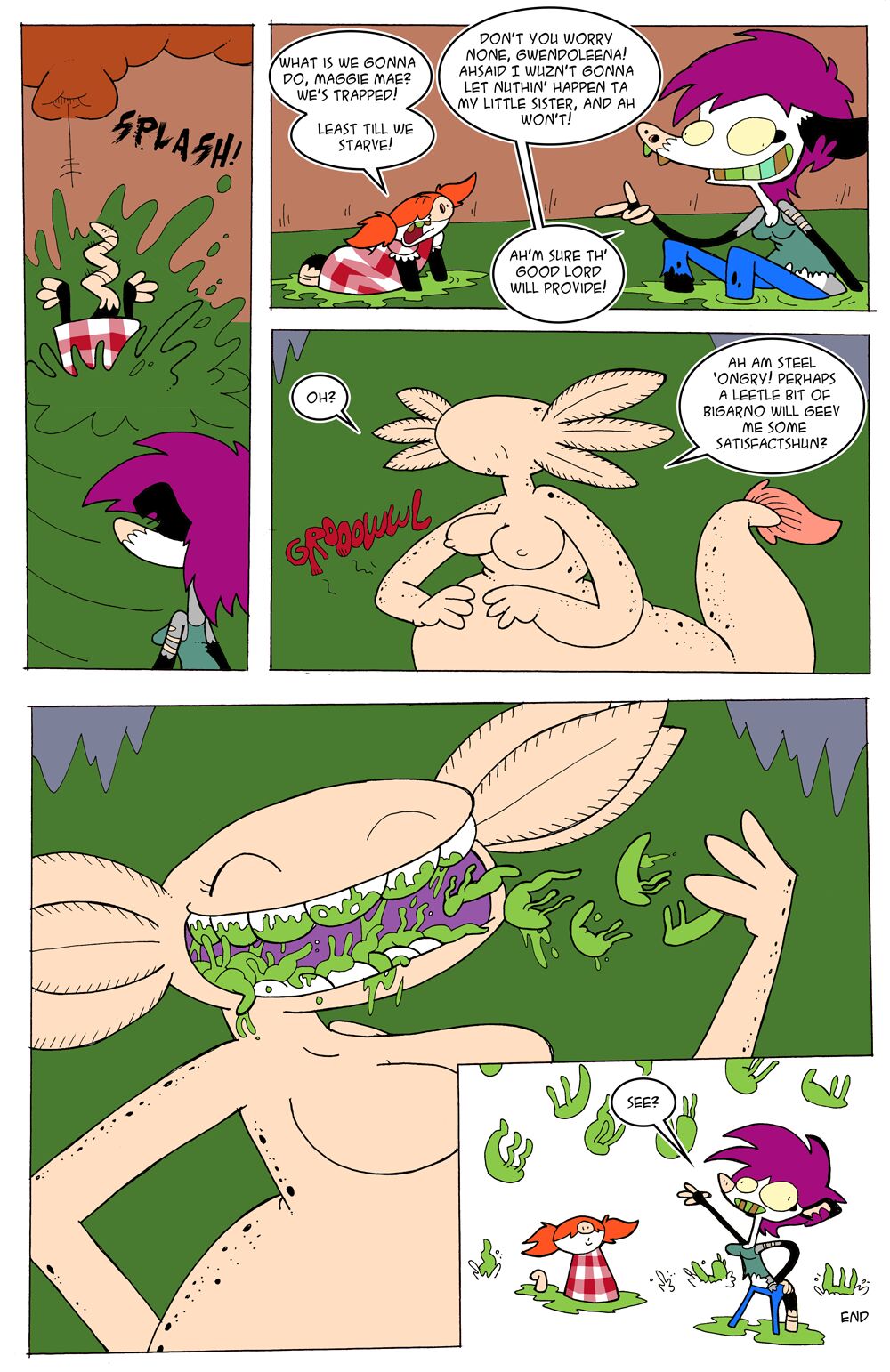 Cave of the Snollygoster page 6 full