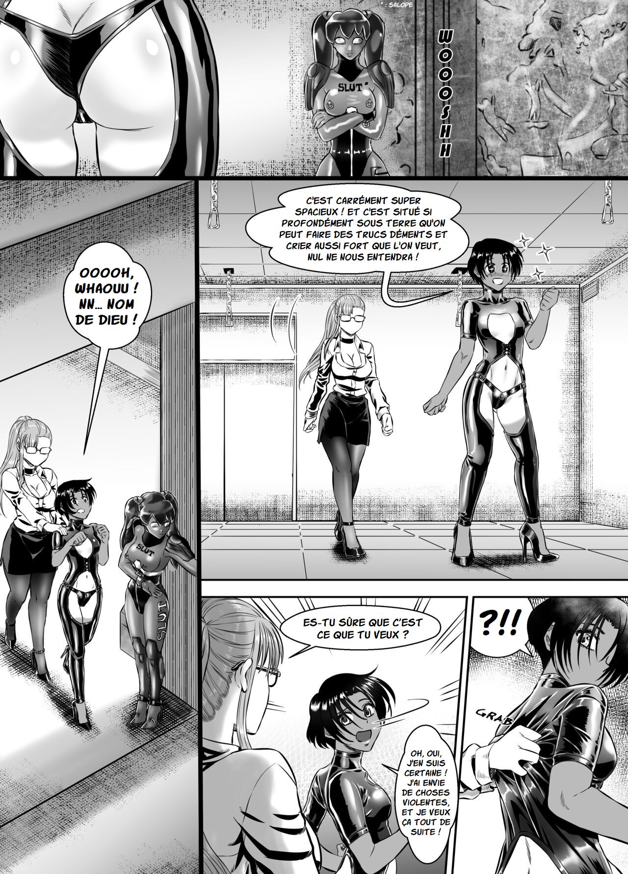 Nana to Kaoru:Tachi's Crucible 1/ L'Épreuve de Tachi 1 page 12 full