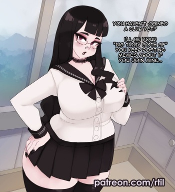 [rtil] Nyx Rose - Your big tiddy goth GF (OC) cover
