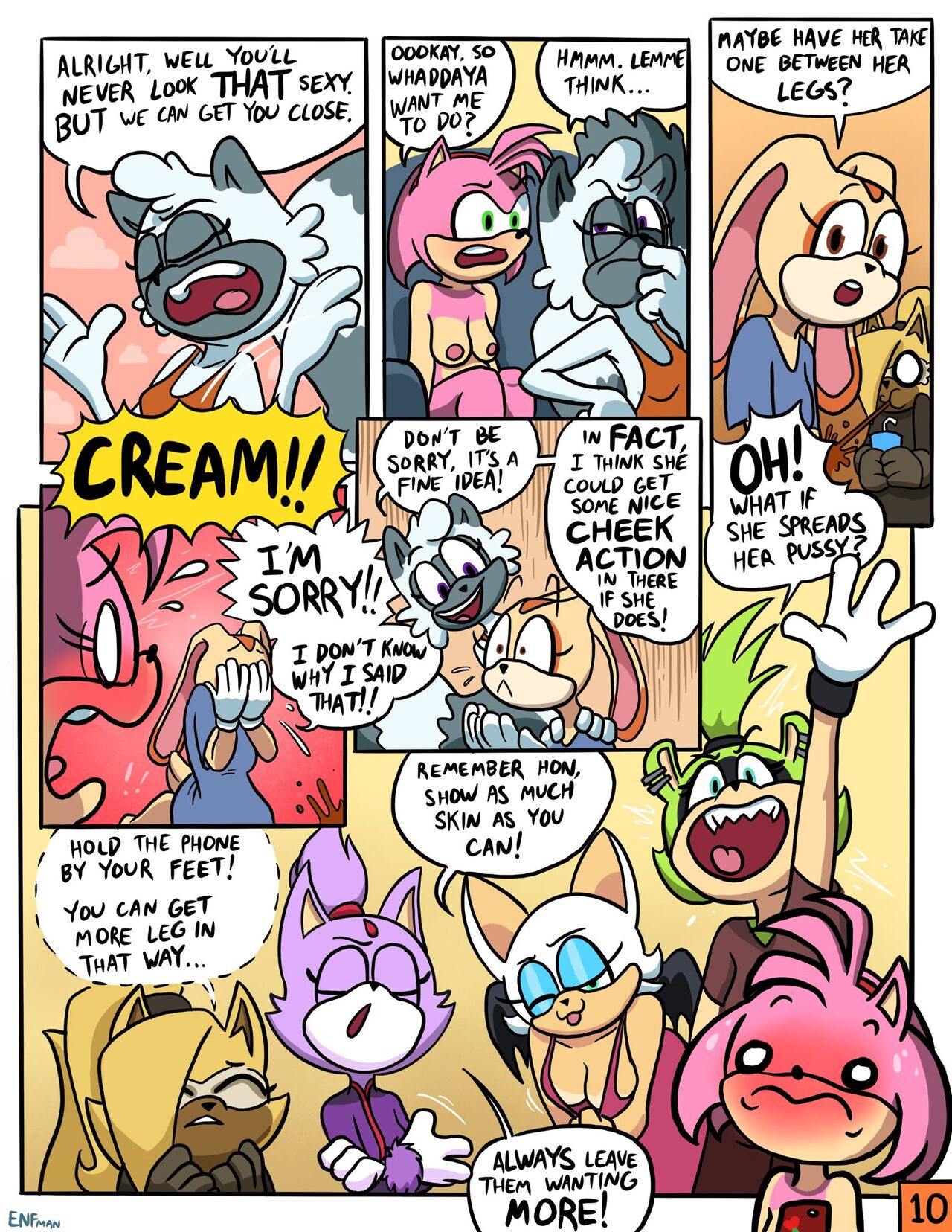 Oops! All Naked!  Ongoing page 11 full
