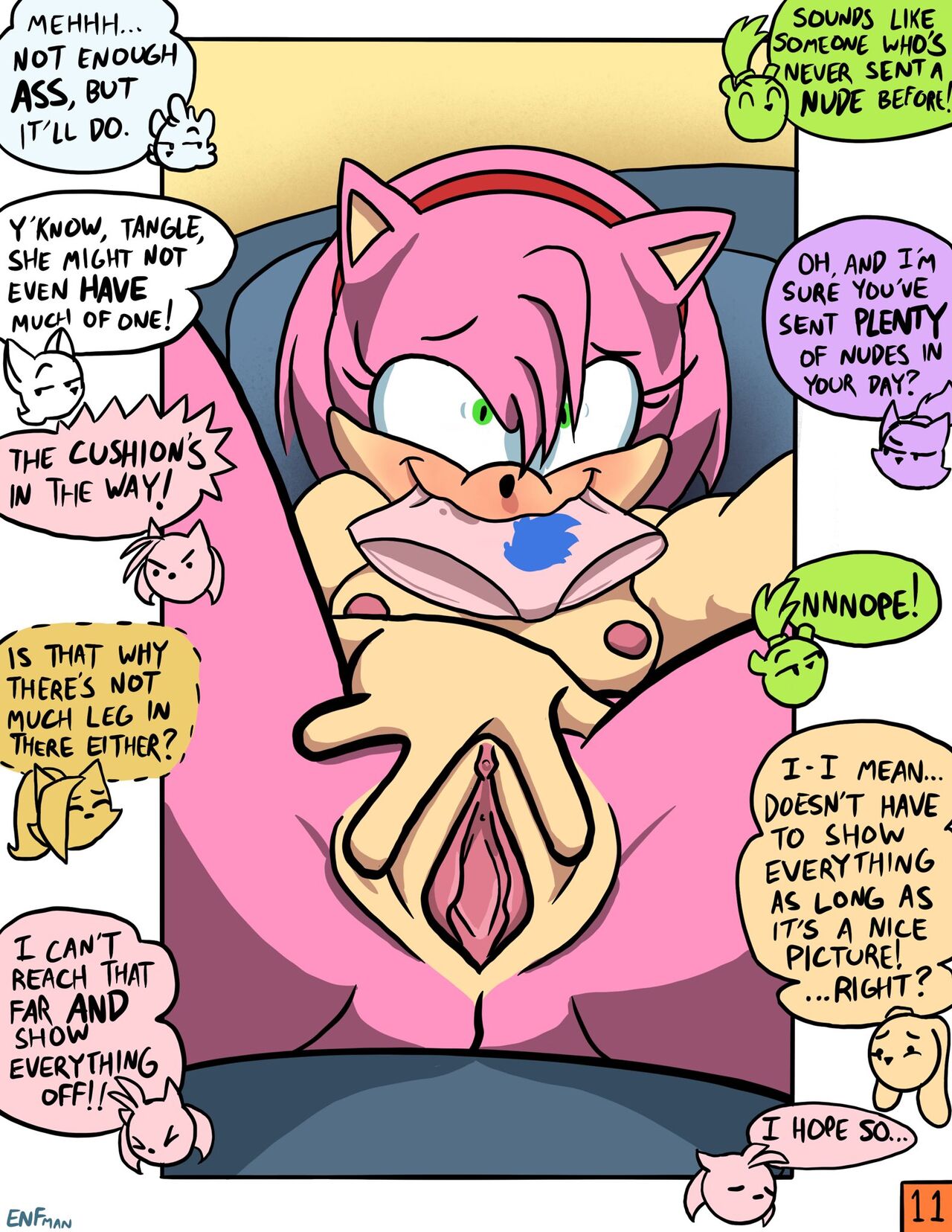 Oops! All Naked!  Ongoing page 12 full