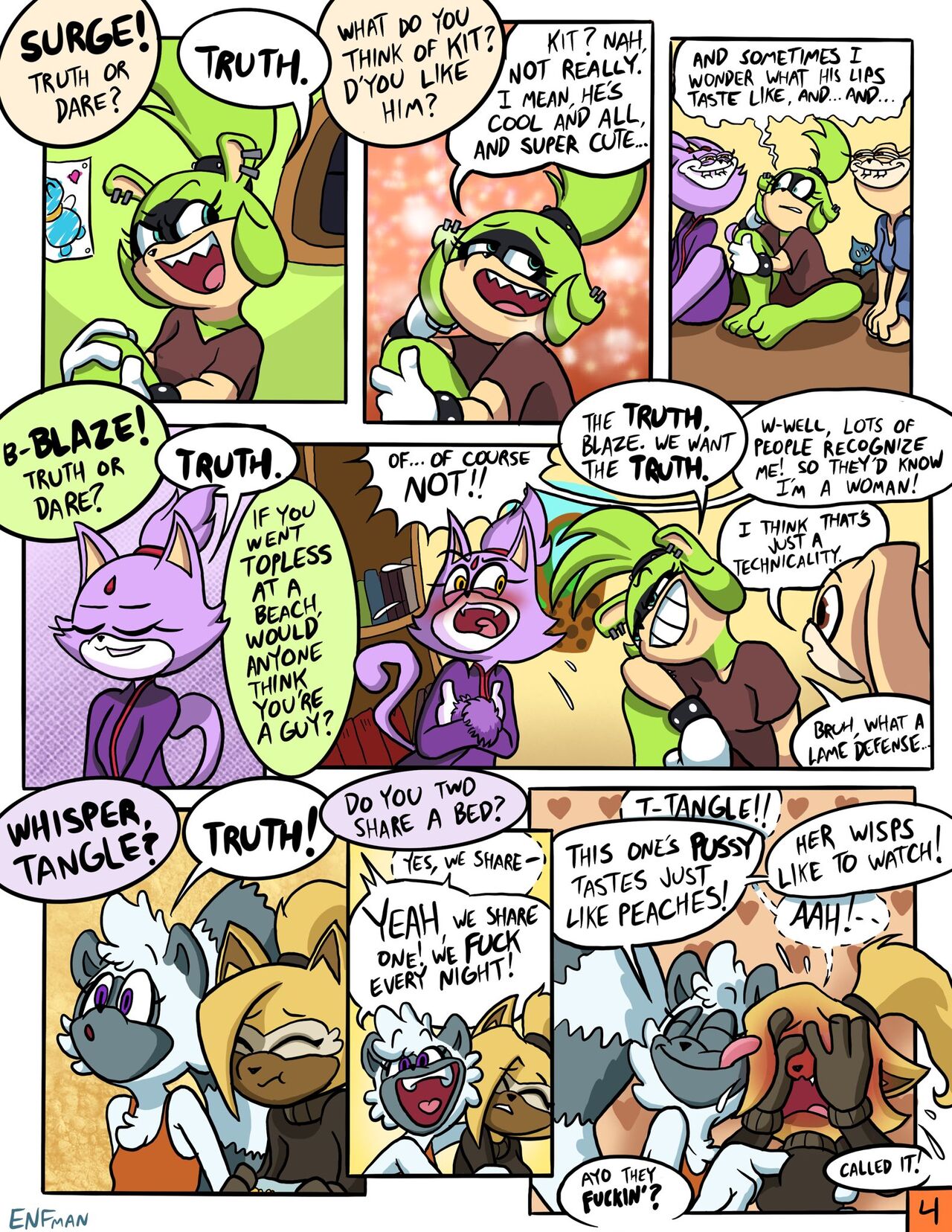 Oops! All Naked!  Ongoing page 5 full