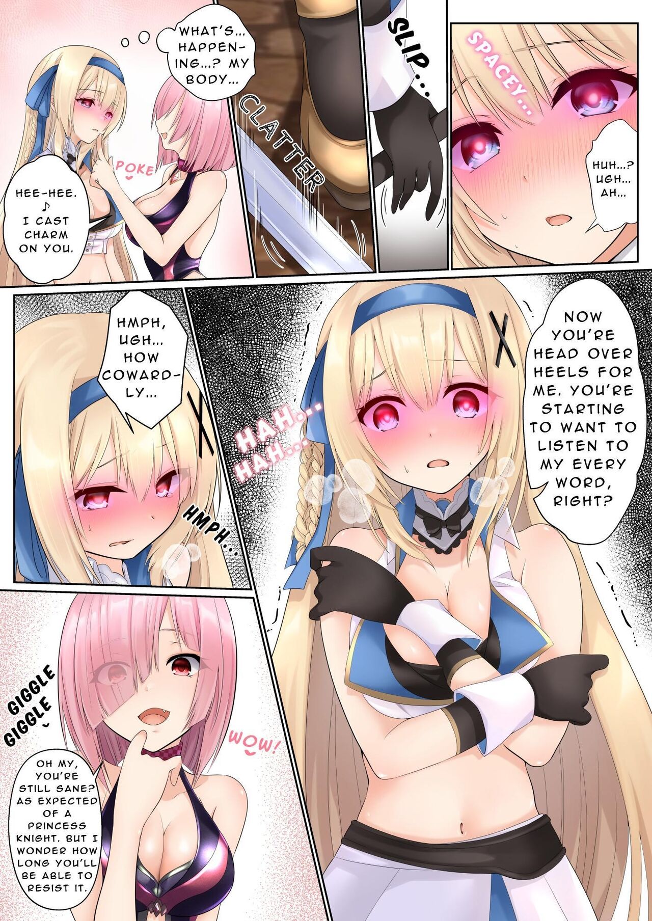 Misty Magic ―princess knightess enthralled by a futanari spell― page 6 full