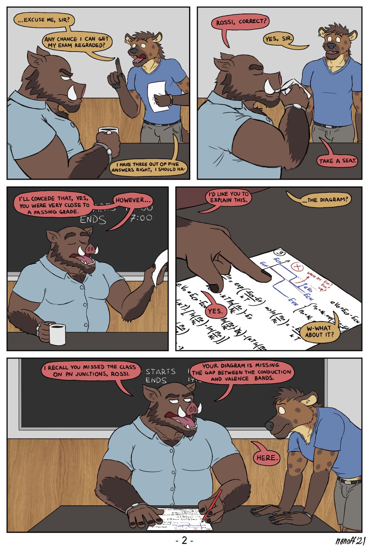 Outclassed + Extras page 3 full