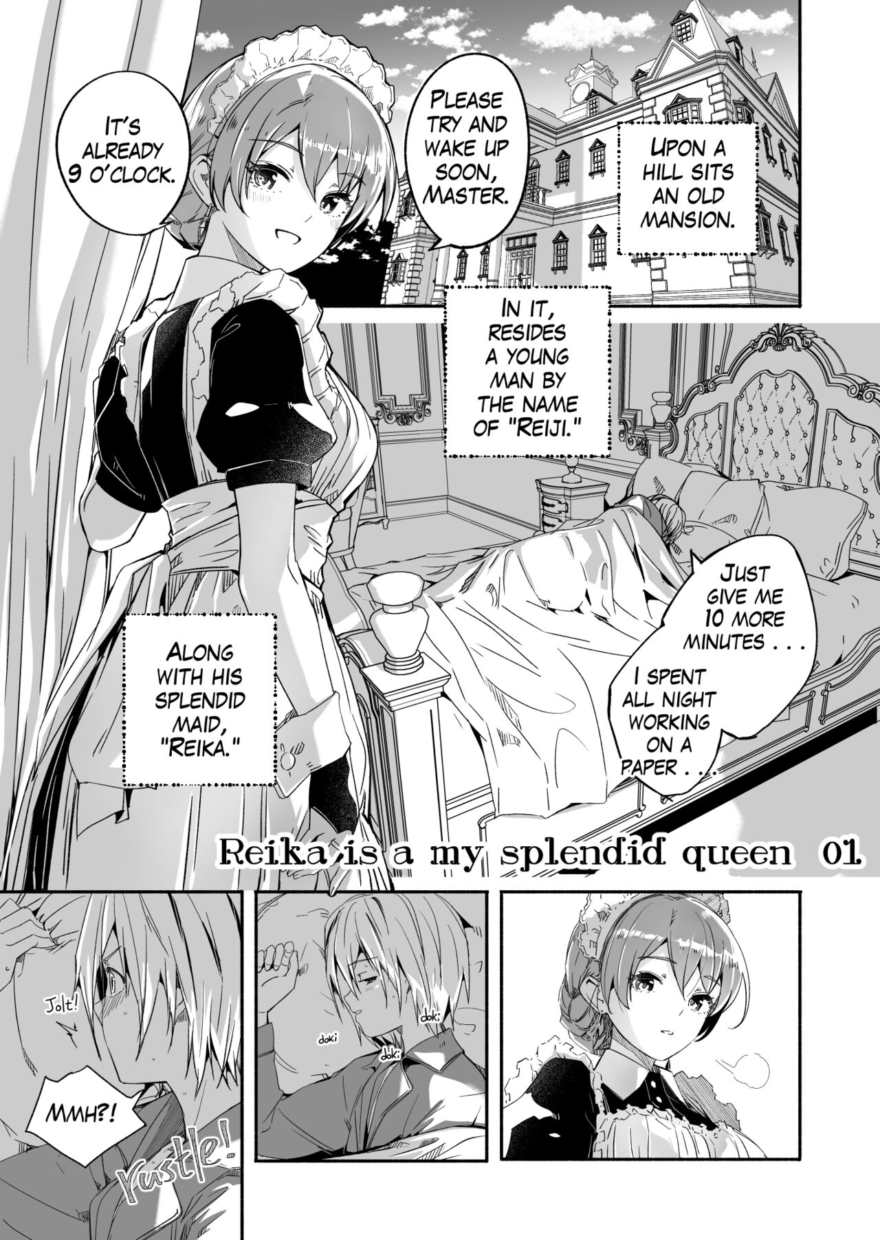 Reika is a my splendid Queen #01 page 1 full