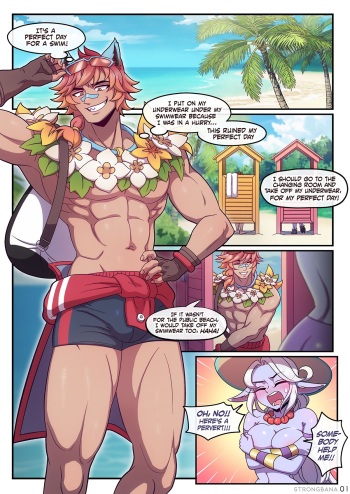 [Strong Bana] Sett (Short Comics) cover