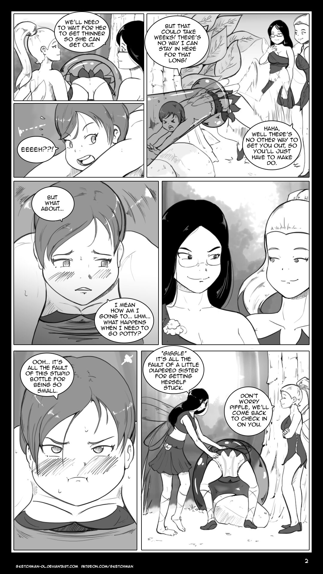 Commission: Piffle Stuck page 2 full