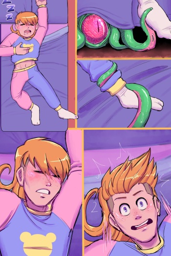 [kiddeathx] Monster Under The Bed Comic cover