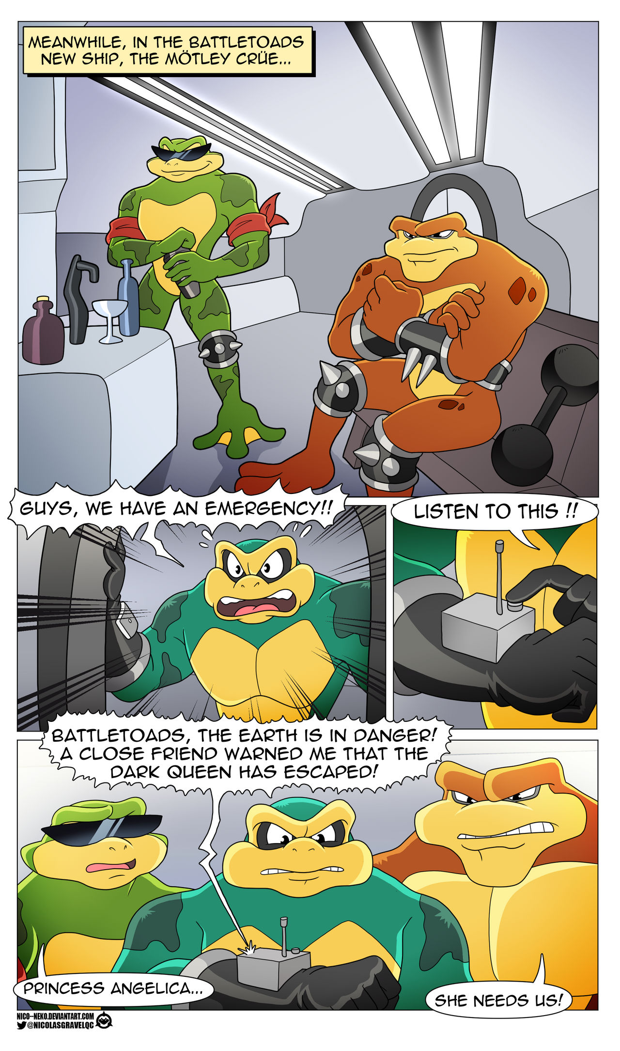 The Dark Queen Breaks Free page 11 full