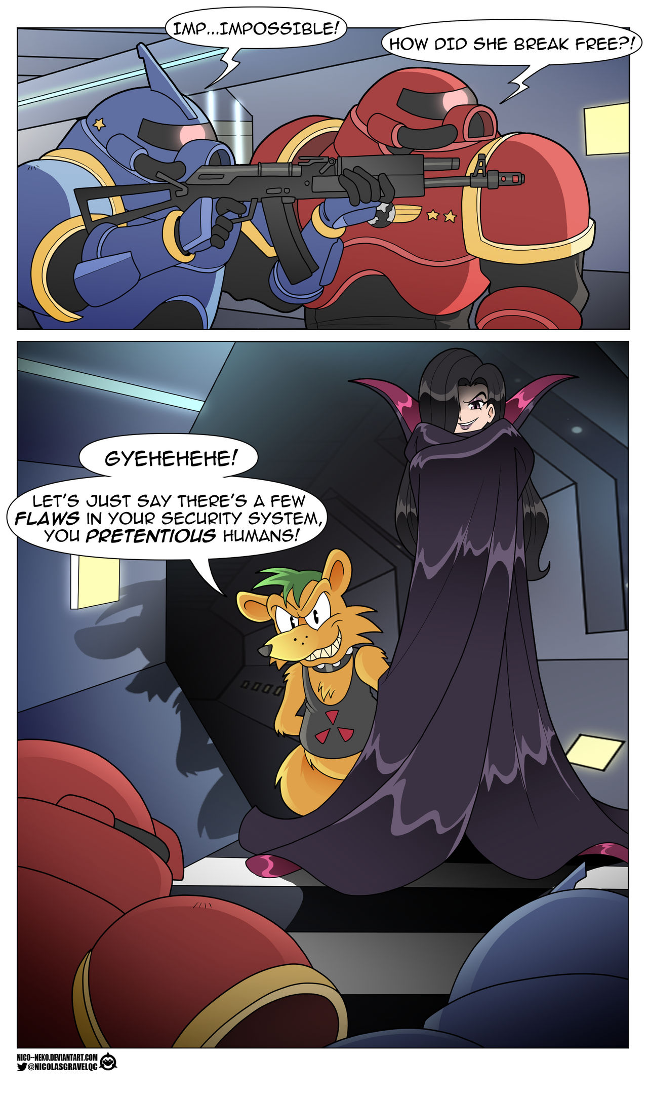 The Dark Queen Breaks Free page 6 full
