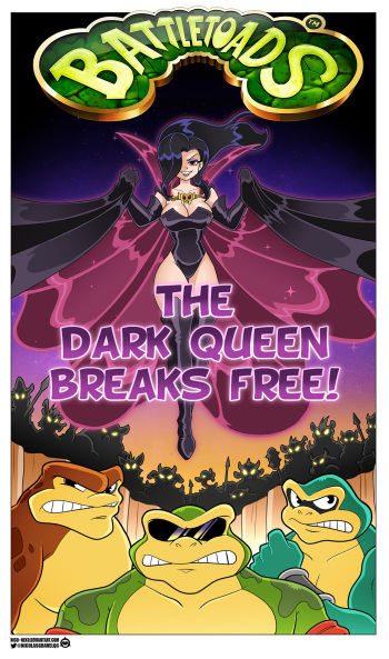 [Neco-Neko] The Dark Queen Breaks Free (Battletoads) cover