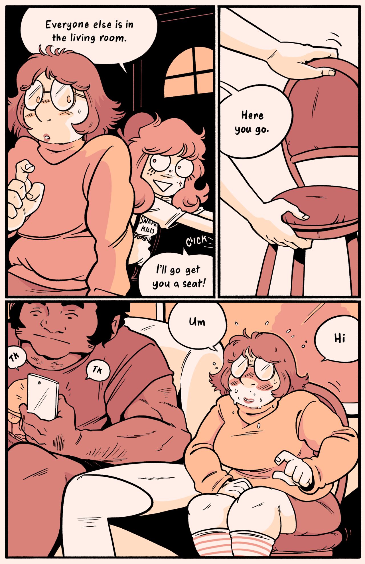 The Movie Flick Chick in: Nerd House - A Strange Way to show Love page 3 full