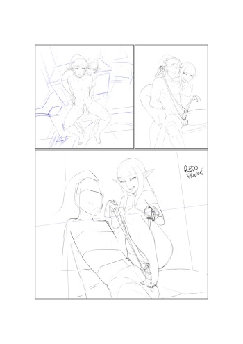 [Legoman] Unfinished Zelda Comic (The Legend of Zelda) cover