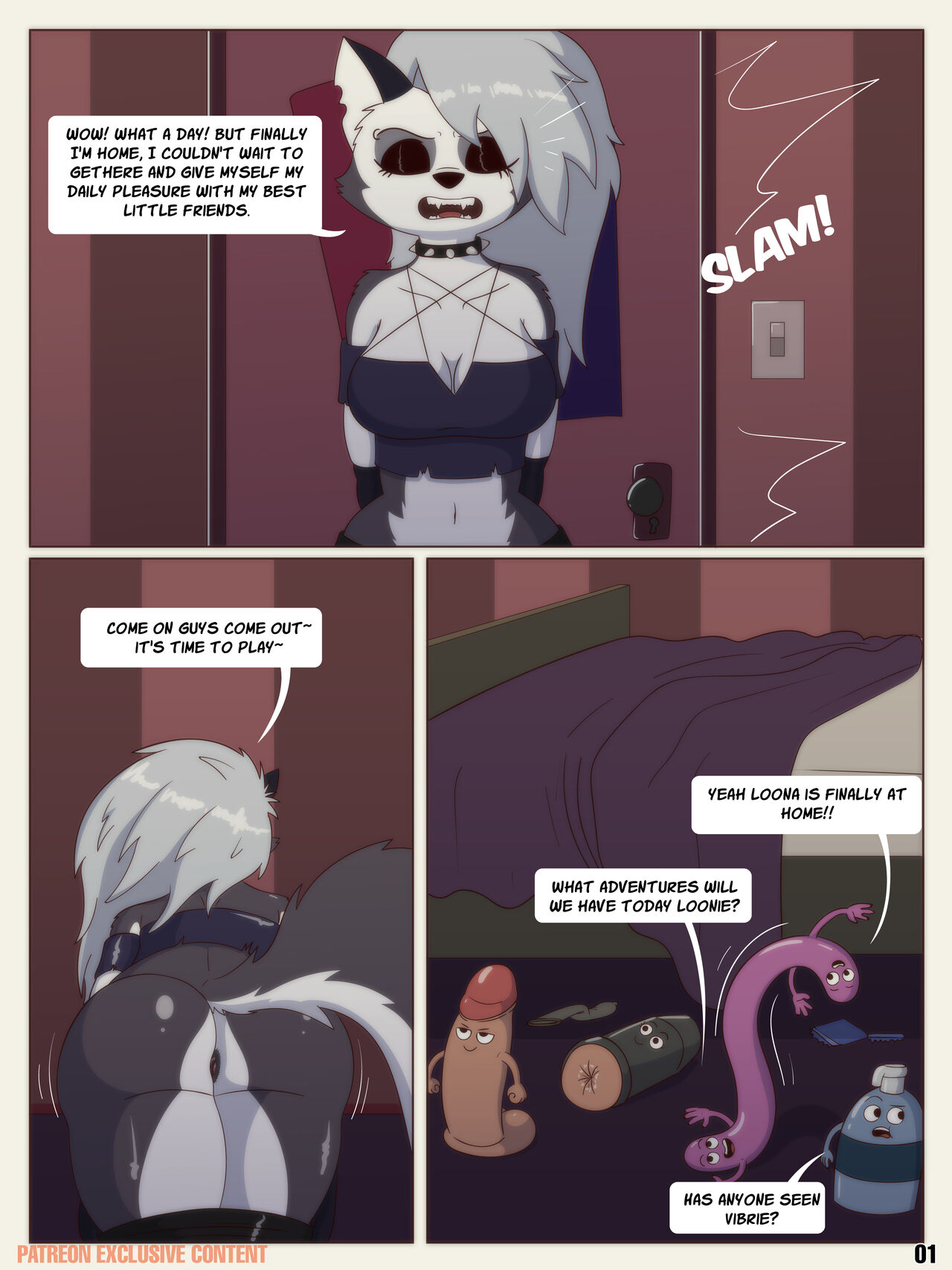 The adventures of Loona and The D's page 1 full