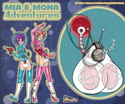 Mia&Mona | Commission+more feminine variant