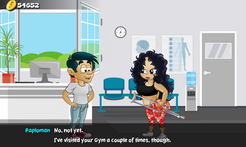 Hungry Girls Game: Kookie's Kooky Training #1 page 9 full