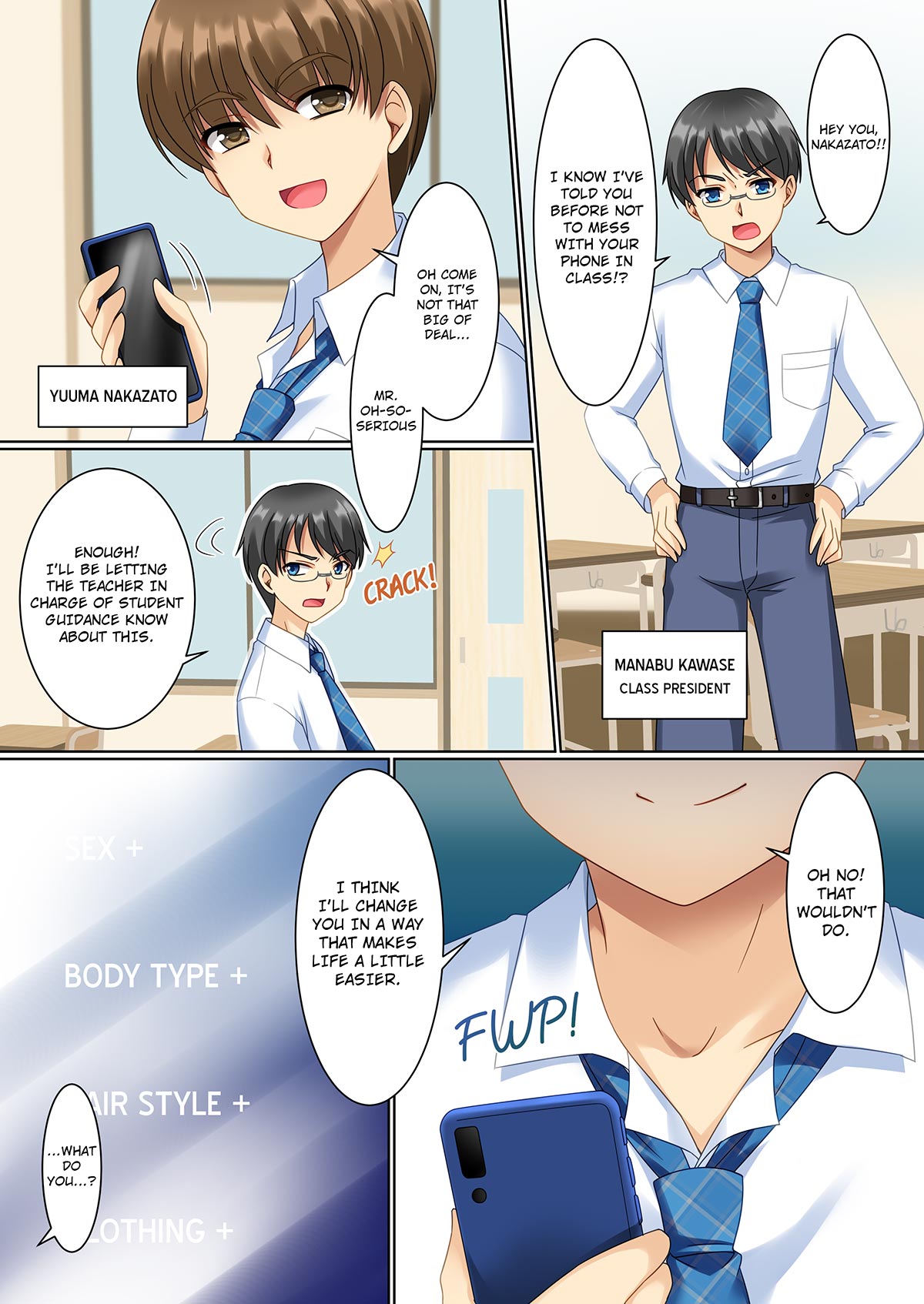 Cos-change! ~How I♂ was transformed into a cosplay gyaru♀~ page 2 full