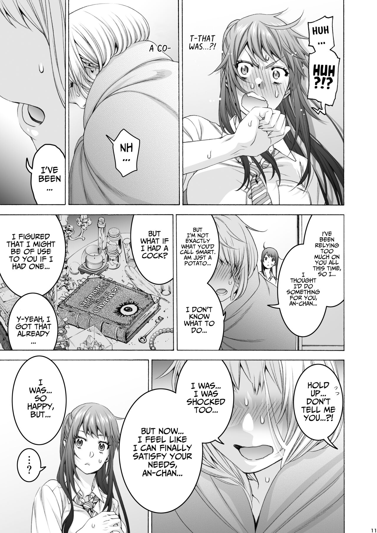Futanari Apricot & Peach page 11 full