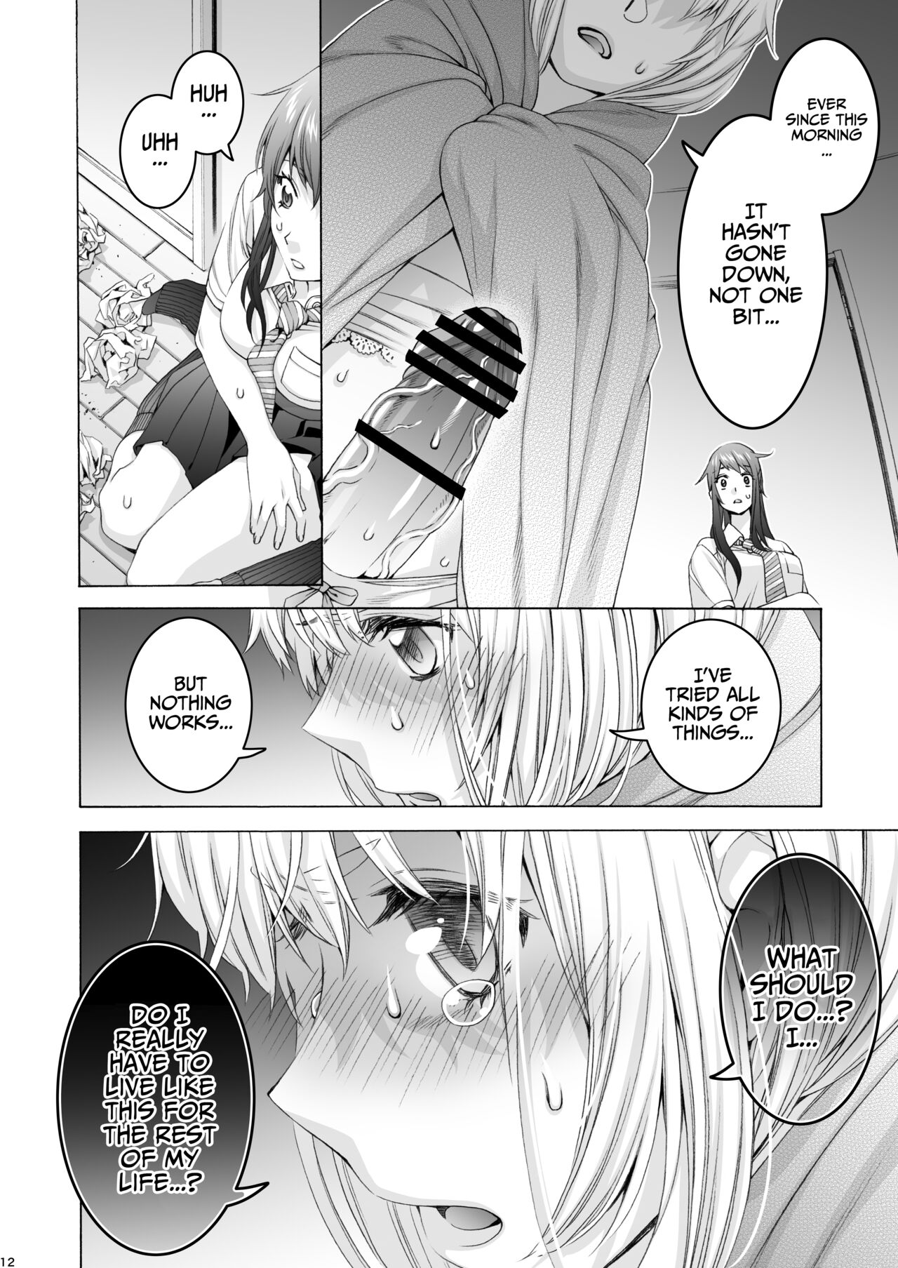 Futanari Apricot & Peach page 12 full