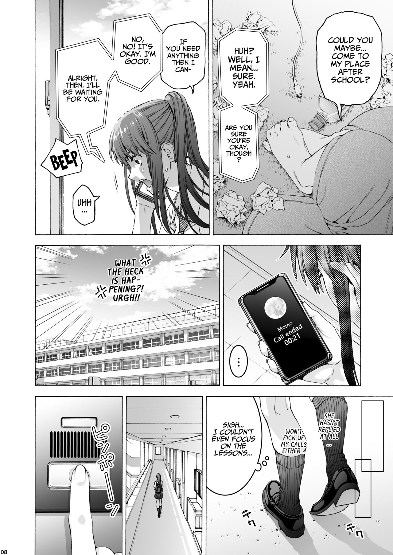 Futanari Apricot & Peach page 8 full
