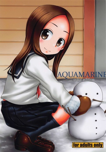 (C101) [HEARTS & CRUSTS (Nanana Nana)] AQUAMARINE color edition (Karakai Jouzu no Takagi-san) cover
