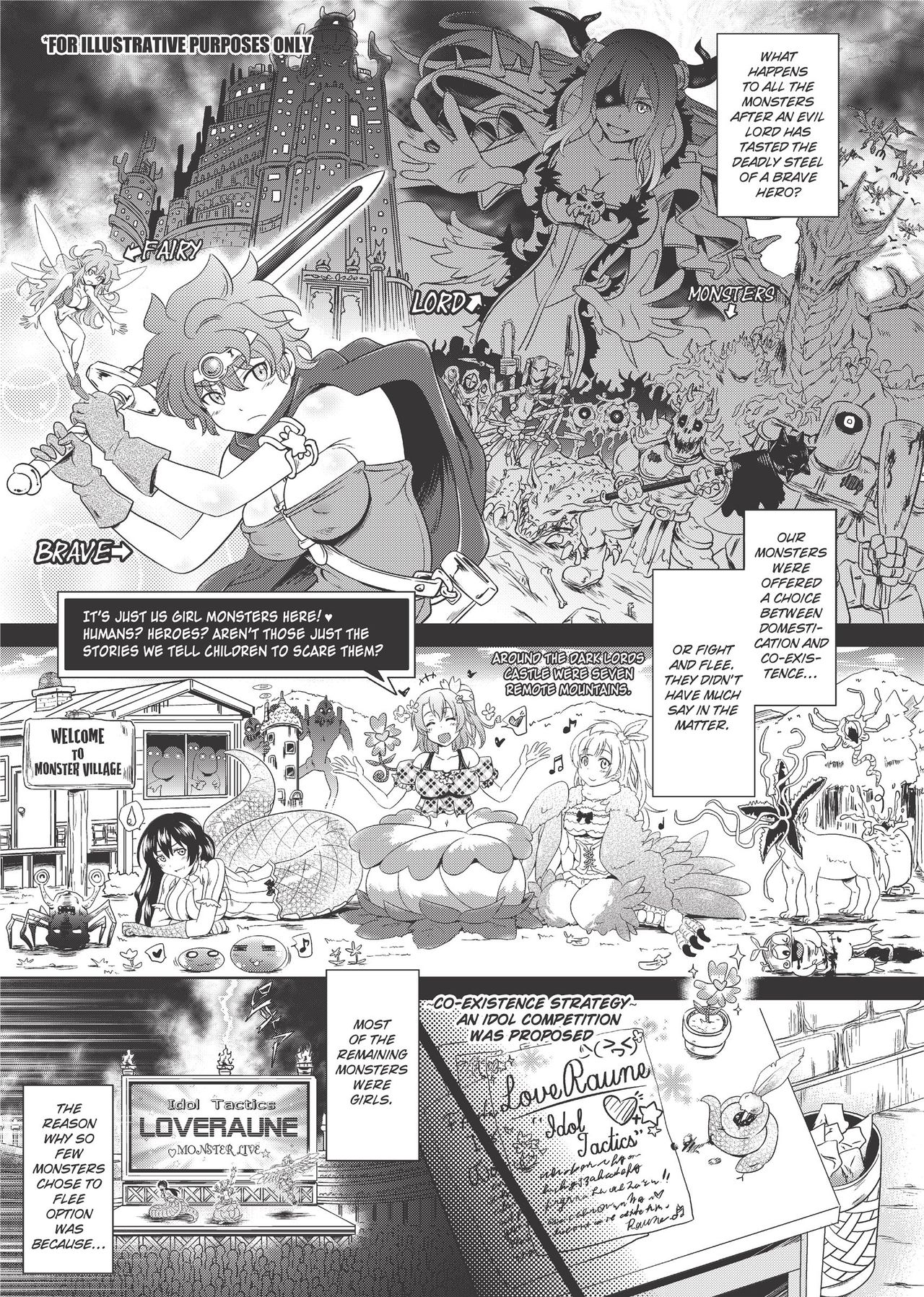 Loveraune -IDOL MONSTER GIRLS- page 5 full