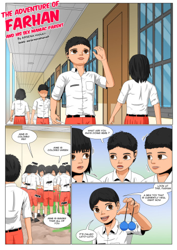 [Arsena Hanafi] The Adventure of Farhan And His Sex Maniac Parent #7 [English] cover