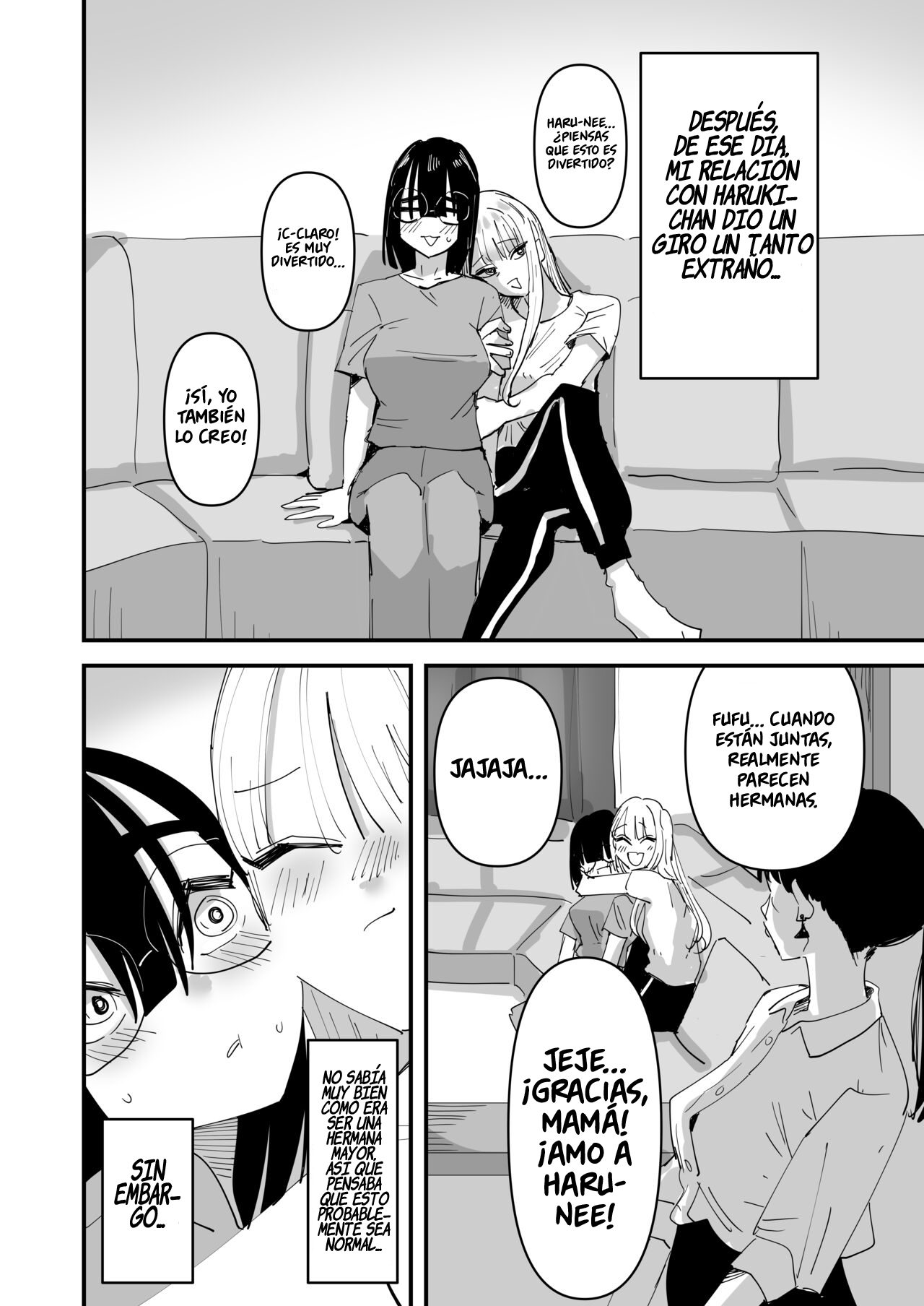 Haha ga Saikon Shite Imouto ga Dekita kedo Iroiro Atte Koibito ni Natta Hanashi | Conseguí Una Hermana Menor Cuando Mi Madre Volvió a Casarse, Y Bueno… Pasaron Algunas Cosas Y Ahora Somos Amantes. page 12 full